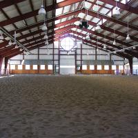 Pre Engineered Steel Agricultural Sheds Indoor Arena Horse Riding Arena