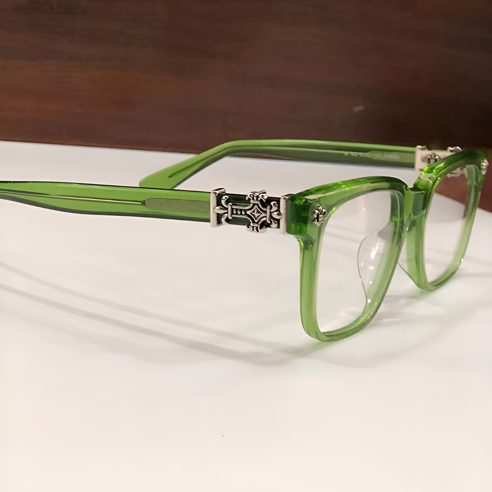 Myopia Green Black Hawksbill Leopard Print Gold Optical Guangdong Safety Aesthetic Casual Daily Men's Women's Glasses Fashion