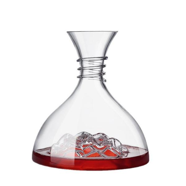 Bulk Artisan-Crafted Crystal Wine Decanter Aerator | 1500mL Luxury Carafe, Distributor-Ready