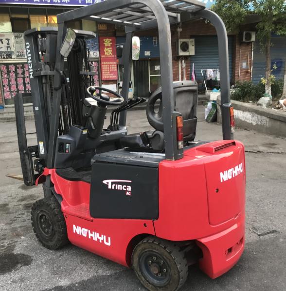 Fast Delivery Nlchlyu Battery Forklift 1.5 Ton 2t New Energy Multifunctional Electric Hydraulic Fork Lift Truck