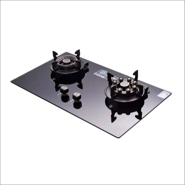 Household Nine-burner Double Stove with Built-in Natural Gas and Liquefied Petroleum