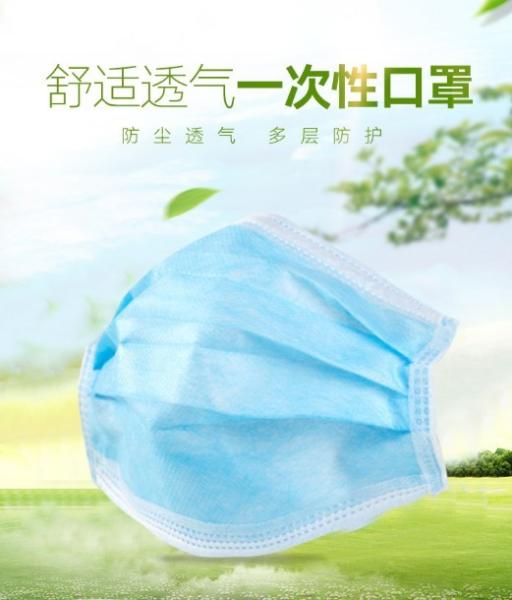 FDA US Standard  Medical Surgical Face Mask For Hospital Clinic Healthcare
