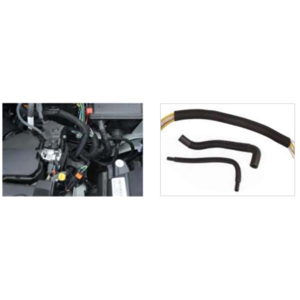 Самотушащийся теплый сжимаемый плетеный рукав