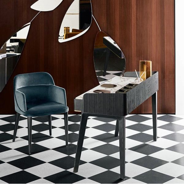 Office Building Standard Size Upholstered Velvet Dining Chair Luxury Pu Fashionable Design High Back