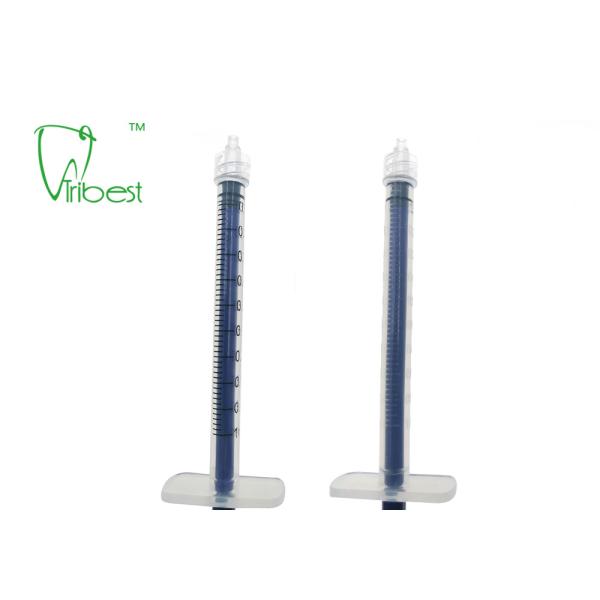 Medical disposable Syringe with Needle 1ml Luer Lock Slip Plastic Dental Syringe