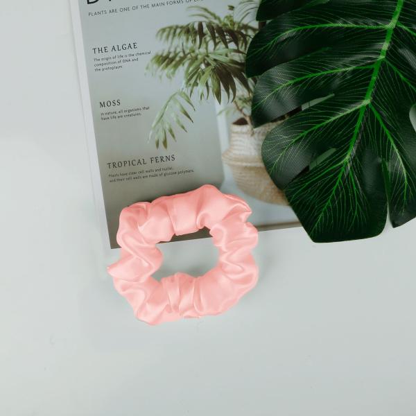 Hijab Volumizer Mulberry Silk Hair Ties , 16 Momme Silk Sleep Scrunchie
