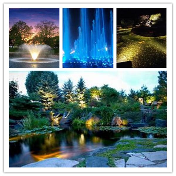 Glass Tempered LED Underwater Light Low Voltage 3 Years Warranty