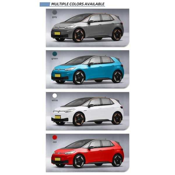 Power 125kw EV Cars Gray Color VW ID3 Suv Electric Cars 5 Seats