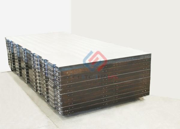Thermal Oil fluid steel heating platen for hydraulic hot press