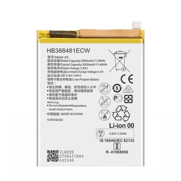 White Huawei HB366481ECW Battery For Huawei Y7 2018 Y6 2018