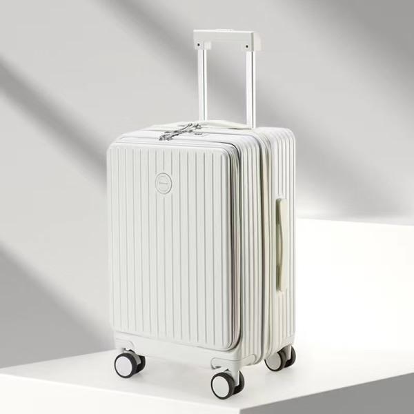 Cadeaux de mode de vie en mat et en soleil Bagages série B Blanc crémeux