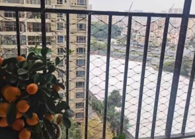 SS 316 Wire Rope Mesh 51mm For Safety Barriers