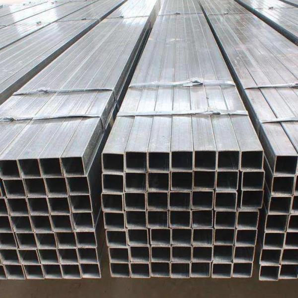 Recuit noir lumineux en acier du tube ERW Q355 Q195 de place de la construction 10x10