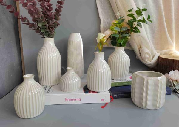 Factory Direct Supply Classic Handmade Pottery Clay Flower Pot Porcelain Ceramic Statued Vase For Home Decor