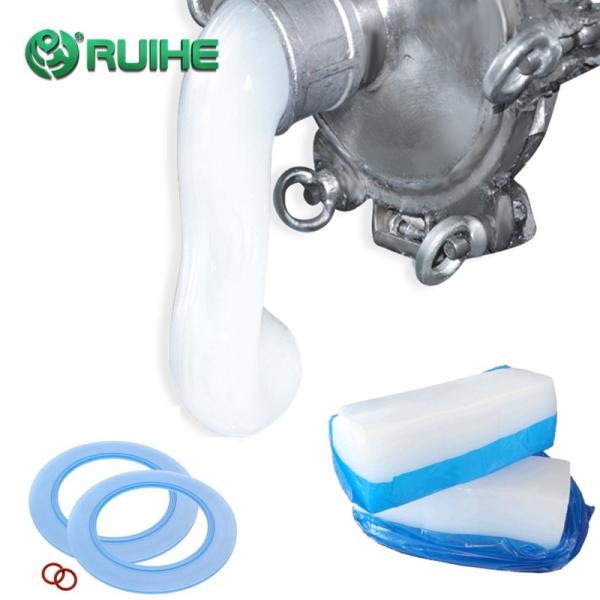 70 borracha de silicone líquida transparente de Hardeness LSR da costa