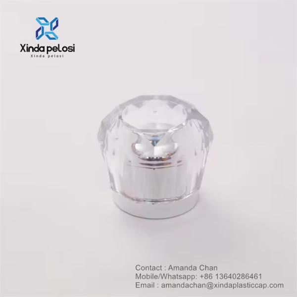 На заказ роскошные кристаллические парфюмерные крышки пластиковые крышки