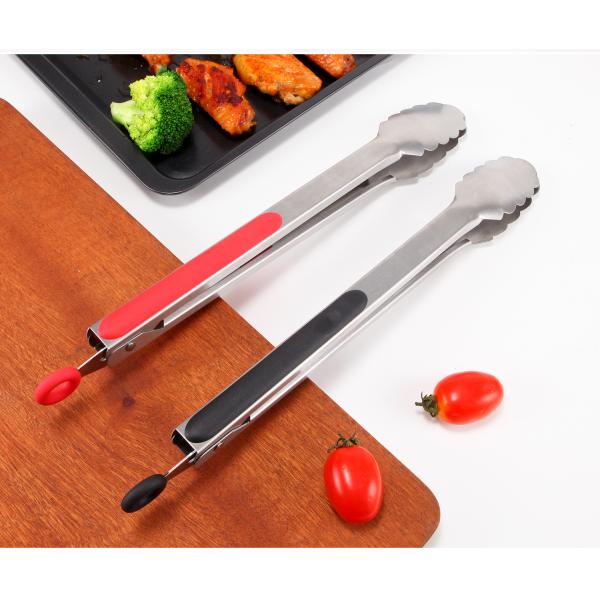 Stainless Steel Food Anti-hot Insulation Silicone Bread Clip for Durable Utensil Sets