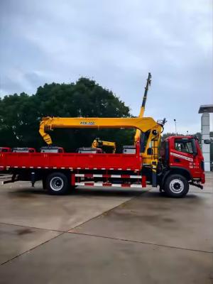Customize Iron Crane Lifting Height 9.9m Hydraulic Turnover Dongfeng Dolica Obstacle Truck