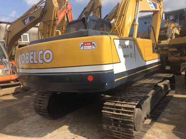 Crawler Type Used Kobelco Excavator SK200-3 SK200-4 SK200