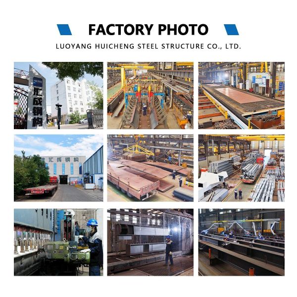 Easy Maintain Industrial Steel Structure Building Fast Construction Environmentally Friendly