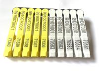 Identification personnalisée de l'étiquette d'oreille de mouton TPU pour la gestion du bétail