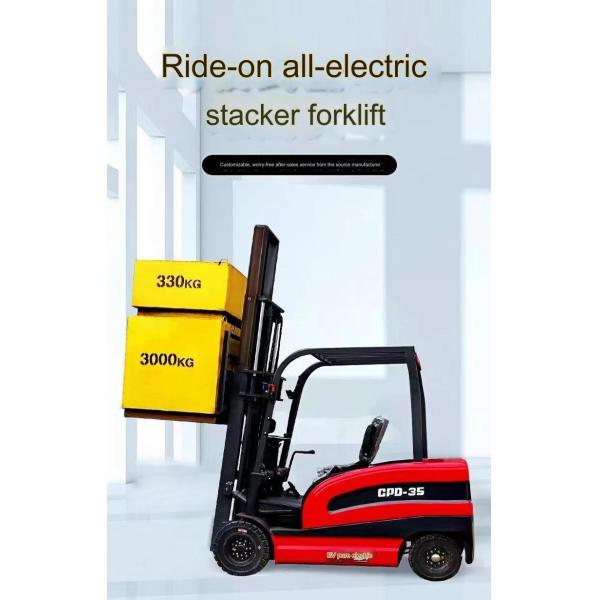 Best Value All Terrain Lithium Battery Forklift 2 Ton 2.5 Ton 3 Ton 3.5 Ton Good Quality Portable Electric Forklift
