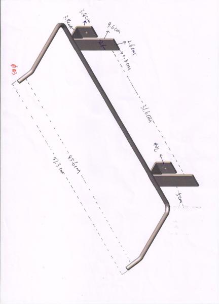 Bee Hive Equipment Rack Bracket of Frame f Stainless Steel and Metal