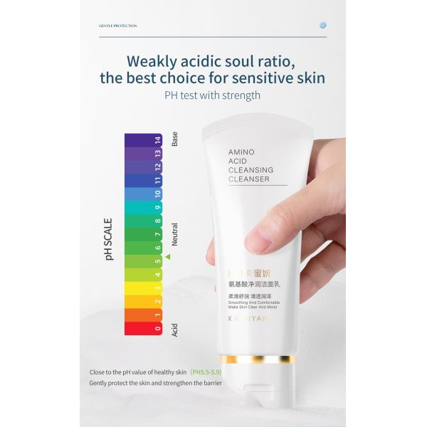 Natural Organic Foaming Face Wash Stock Vitamin C Anti-Aging Milk Lotion Deep Cleansing Clear Skin Brightening Facial Cleanser