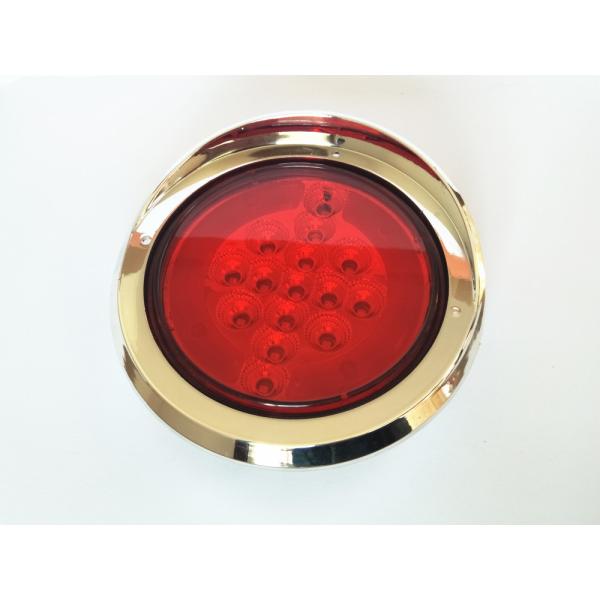 Round Trailer Truck Light 24V Flashing Brightness LED Marker Lamps for Truck