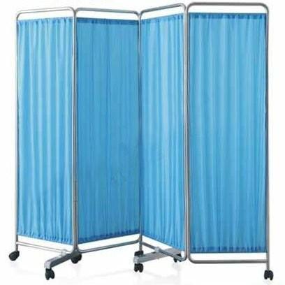 2000*1800 Stainless Steel Hospital Privacy Screens Mobile Folding Hospital Ward Screen (ALS-WS05)