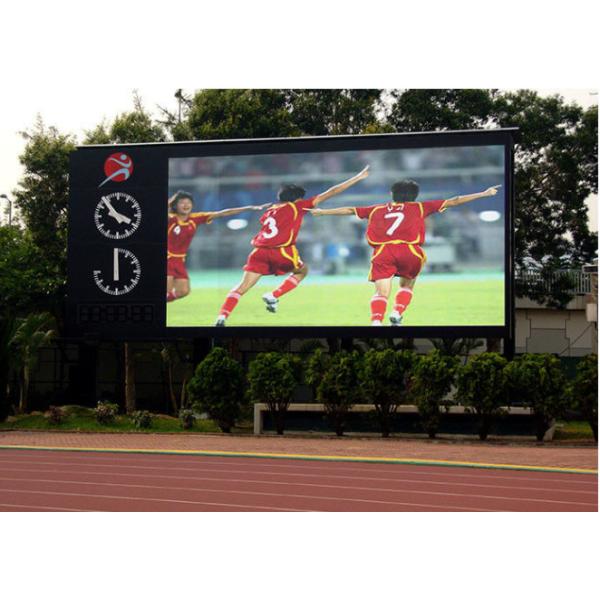 Outdoor High Brightness SMD 3In1 CE 4000Hz LED Screen Stadium