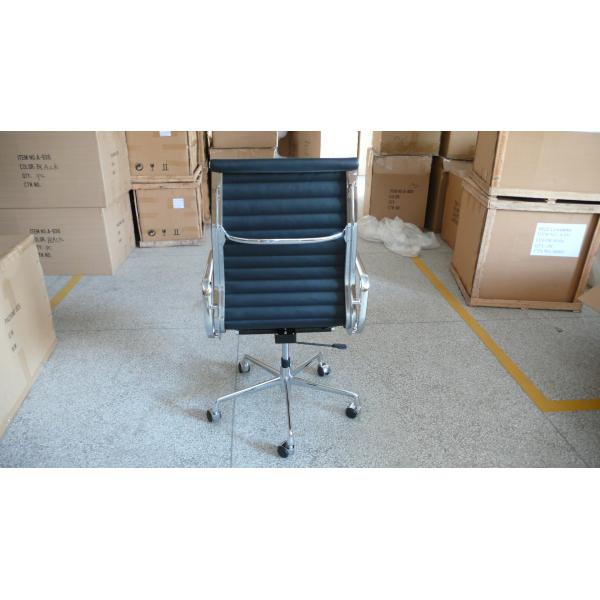 High Back Metal Office Ergonomic Chair , Standard Size Office Swivel Chair