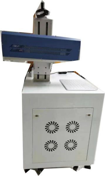 High Precision Ultraviolet Laser Marking Machine , Glass Leather UV Laser Printer