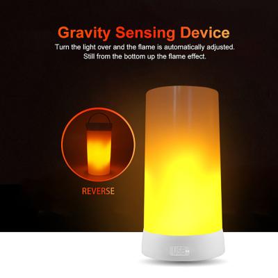 CE 1500K Magne Flicker Flame Night Light Bulbs With Remote Control