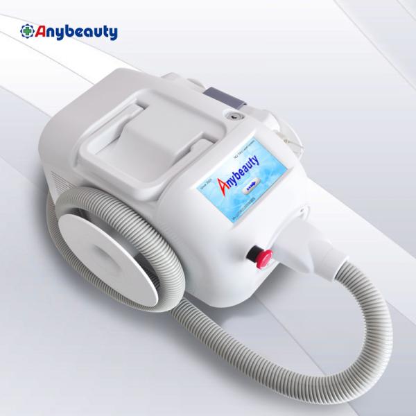 White Mini Nd Yag Laser Tattoo Removal Machine 300w Crash Quake Proof