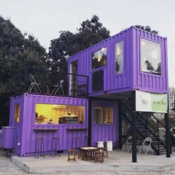 Полная настройка 3 спальни сборный дом виллы для наружного хранения и жилого пространства