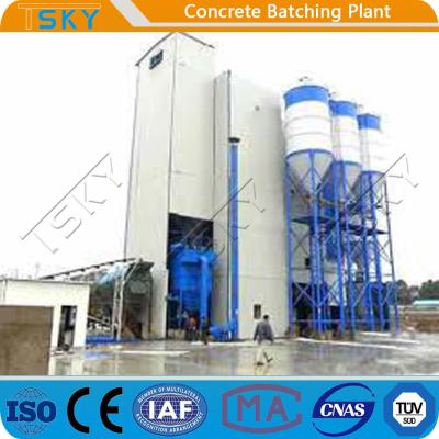 Planta concreta agregada alta do grupo do silo HLS180 do armazenamento