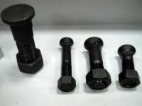 Excavator Shoe Grouser Track Bolts And Nuts 4F3651 Wear Resistance High Toughness