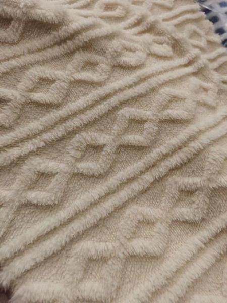 Polyester fur Jacquand diamond Fashion design for Autumn&Winter Elegant dress AZO free Static-free OEKO-Tex standard