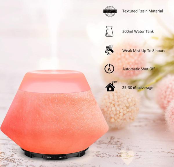 diffuseur d'arome de la résine 200ML naturelle avec l'opération tranquille de chuchotement de figurants