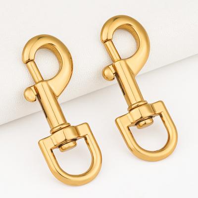 11mm Tea Gold Swivel Snap Hook Buckle for Dog Leash Purse Bag Diy Ready Mould Ready