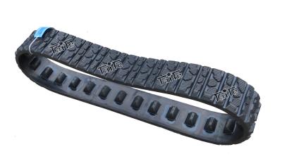 Less Vibration Continuous Rubber Track For Mini Diggers Unique Treadbar Pattern