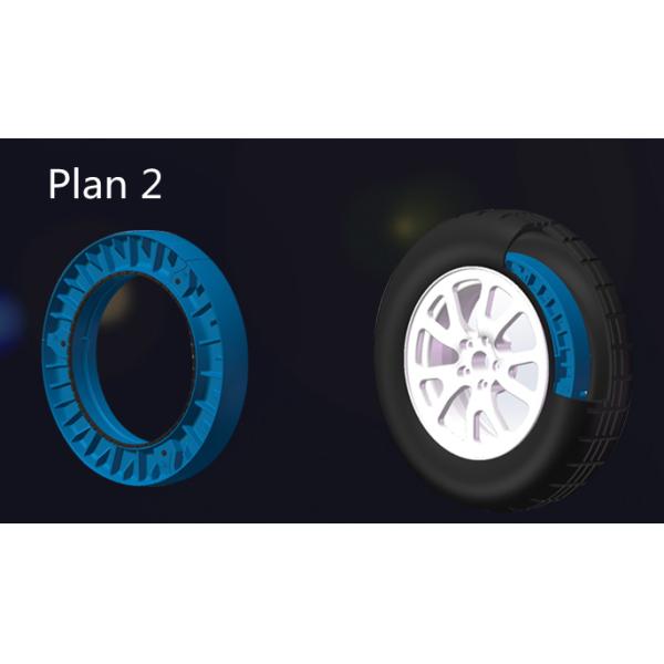 Спущенная шина бега нейлона полимера вводит, который побежали плоский прибор ISO9001 TS16949