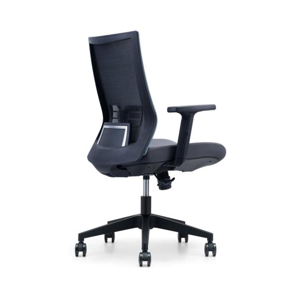 Stainless Steel Computer Desk Chair Mid Back Mesh Executive Office Chair For Office And School
