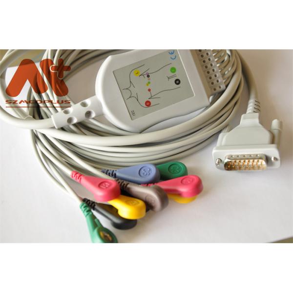 медицинский кабель электронного провода TPU для Electrocardiograph Mindray R12