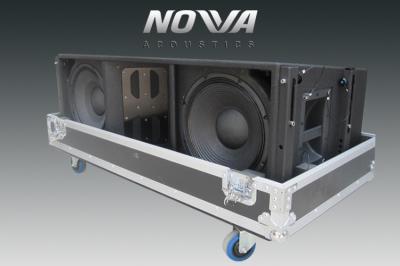 3 Way Dual 12 Inch Line Array Big Professional Sound System ,1300 Watt RMS power High End Outdoor Speakers