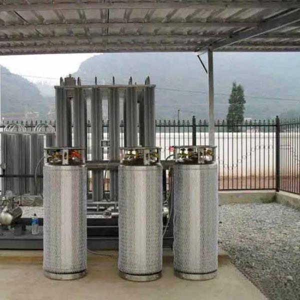 100L 232L Cryogenic Dewar Cylinder , 195L Argon Dewar Tank