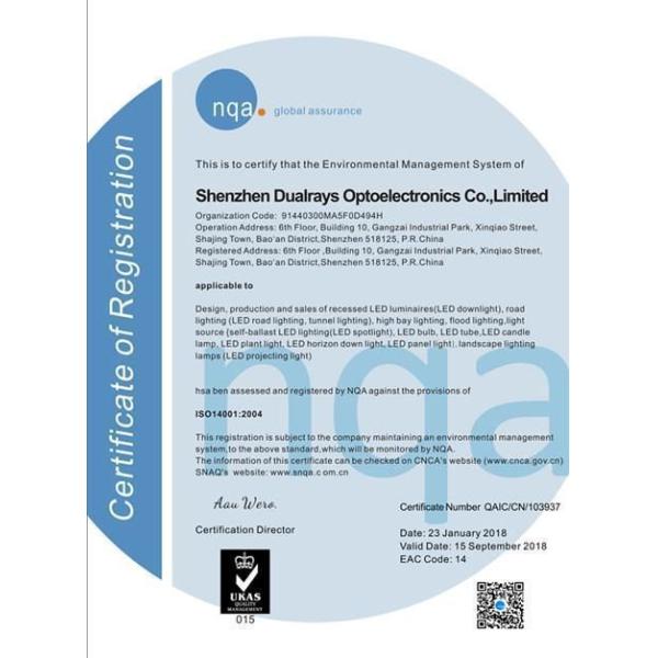 Фликер свободное Dimmable 40W IP69K IK10 160lm/w света доказательства СИД Dualrays D6 Tri с CE