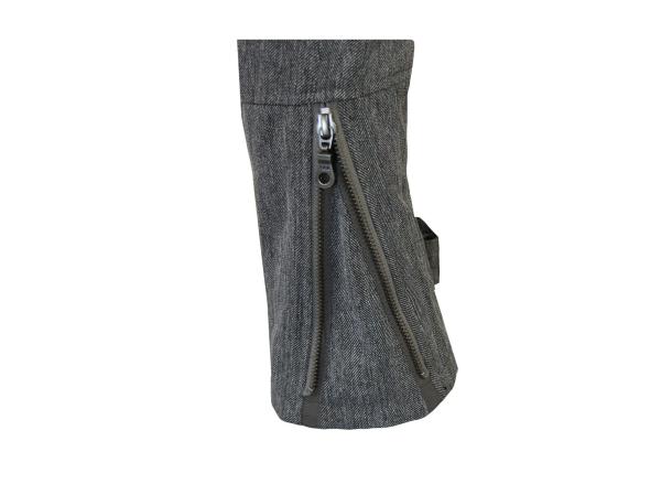 280 GSM Twill 2/1 60% Polyester 40% Cotton Winter Motorcycle Suit With Liner Lamb Fur