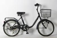 Bicicleta clássica leve de 10 kg / City Bike de 6 velocidades com pedais de plataforma Estrutura de aço